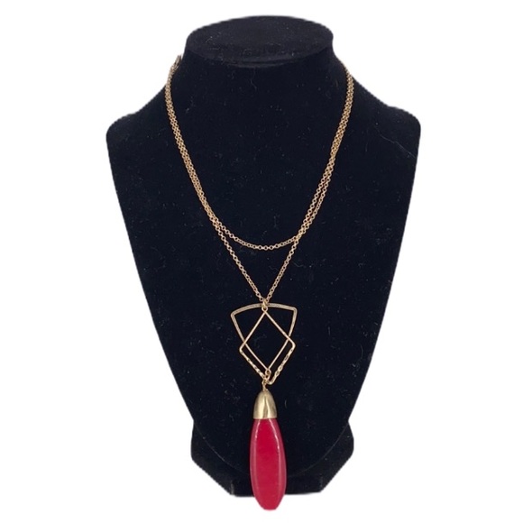 Jewelry - Red pendent necklace